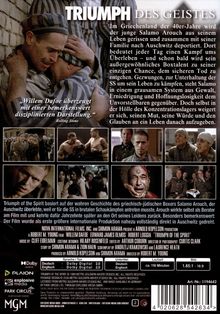 TRIUMPH DES GEISTES: Eine Geschichte über Salamo Arouch, der in Auschwitz ums Überleben kämpft. Bilder von Gefangenen und Soldaten.