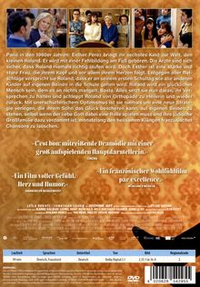 Text beschreibt eine inspirierende Geschichte über Esther Perez und ihren Sohn Roland in den 1960er Jahren in Paris.