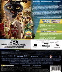 „Herz, Humor und wunderschöne Animationen.“ Enthält Blu-ray exklusive Inhalte und Informationen über HDR. Zeigt Tiere und Basketball.