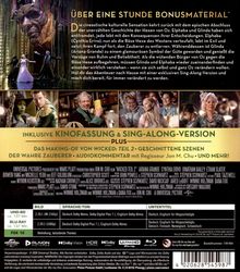 Über eine Stunde Bonusmaterial, inklusive Kinofassung & Sing-Along-Version. Szenen aus einem Theaterstück oder Film.