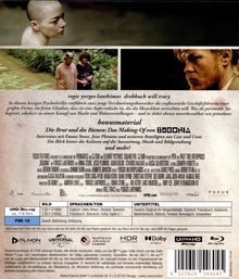 Oben: "Regie Yorgos Lanthimos, Drehbuch Will Tracy." Darunter: Szenenbilder. Text zu Bonusmaterial über ein Making-Of.