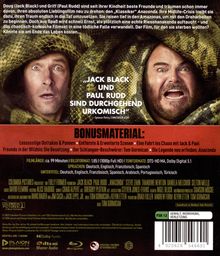 „Jack Black und Paul Rudd sind durchgehend urkomisch.“ Bonusmaterial: Outtakes, Szenen, Fahrt im Chaos, etc. FSK 12.

Zwei Männer, erschrocken, von einer Schlange umgeben.