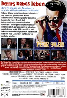 "henry's liebes leben. Zwei Teenager, ein Tagebuch – und ein völlig überforderter Pianist!" Illustration eines Mannes, der seine Brille abnimmt.