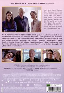 „Ein vielschichtiges Meisterwerk“ und ein Text über den Film „Sentimental Value“, ein Familiendrama, das für 9 Oscars nominiert ist.