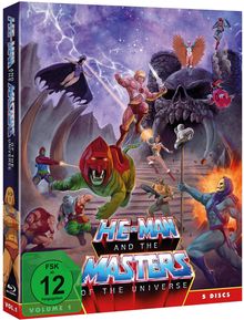 He-Man and the Masters of the Universe Vol. 1 (Blu-ray), 5 Blu-ray Discs