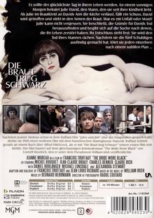 Die Braut trug schwarz, DVD