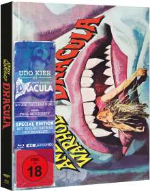 Andy Warhol's Dracula (Ultra HD Blu-ray &amp; Blu-ray im Mediabook), 1 Ultra HD Blu-ray und 2 Blu-ray Discs