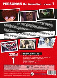 PERSONA5 the Animation Vol. 1, 2 DVDs