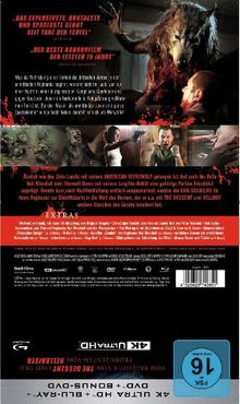 Dog Soldiers (Ultra HD Blu-ray, Blu-ray &amp; DVD im Mediabook), 1 Ultra HD Blu-ray, 1 Blu-ray Disc und 2 DVDs