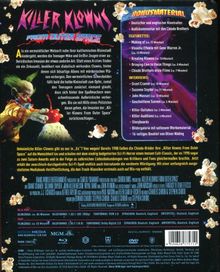 Killer Klowns - From outer Space (Blu-ray &amp; DVD im Mediabook), 1 Blu-ray Disc und 2 DVDs