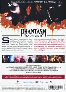 Phantasm V - Ravager: Das Böse V, DVD