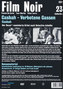 Casbah - Verbotene Gassen, DVD