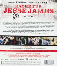 Rache für Jesse James (Blu-ray), Blu-ray Disc