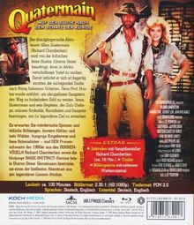 Quatermain - Auf der Suche nach dem Schatz der Könige (Blu-ray), Blu-ray Disc