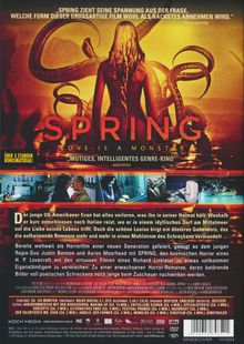 Spring - Love is a Monster, DVD