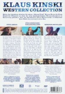 Klaus Kinski Western Collection, 3 DVDs