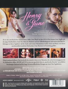 Henry &amp; June (Blu-ray), Blu-ray Disc