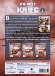 Die Welt im Krieg Teil 3, 4 DVDs