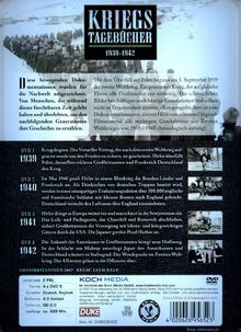 Kriegstagebücher Teil 1: 1939-1942, 4 DVDs
