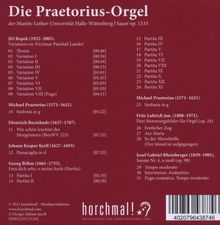 Die Praetorius-Orgel der Martin Luther-Universität Halle-Wittenberg, CD