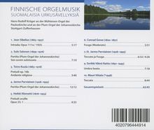 Hans-Rudolf Krüger - Finnische Orgelmusik, CD