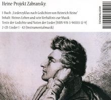 Siegfried Zabransky: Heine Liederzyklus, CD