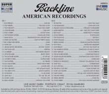 Backline Volume 25, 2 CDs