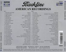 Backline Volume 205, 2 CDs