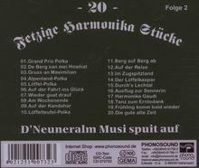 D'Neuneralm Musi: 20 Fetzige Harmonika Stücke, CD