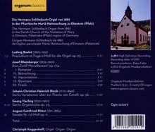 Die Hermann-Schlimbach-Orgel von 1887 in Elmstein, CD