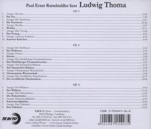 liest Ludwig Thoma, 3 CDs