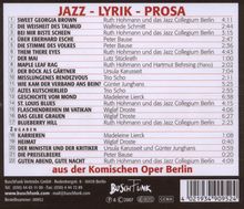 Jazz Lyrik Prosa IV, CD