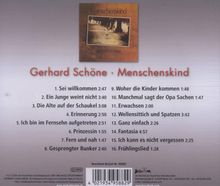 Gerhard Schöne (geb. 1952): Menschenskind, CD