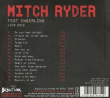 Mitch Ryder: It's Killing Me - Live 2012, CD