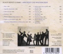 Klaus Renft Combo: Abschied und Weitergehn, CD