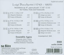 Luigi Boccherini (1743-1805): Streichtrios op.47 Nr.1-6 (G.107-112), CD