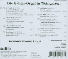 Die Gabler Orgel in Weingarten, CD