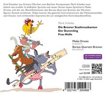 Mark Scheibe (geb. 1968): Die Bremer Stadtmusikanten, CD