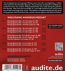 Amadeus Quartett - RIAS Recordings Vol.3, 5 CDs