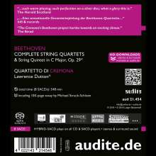 Ludwig van Beethoven (1770-1827): Streichquartette Nr.1-16, 8 Super Audio CDs