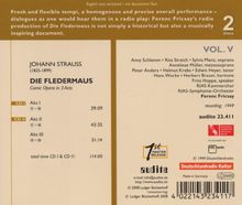 Johann Strauss II (1825-1899): Die Fledermaus, 2 CDs