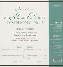 Gustav Mahler (1860-1911): Symphonie Nr.5 (180g Vinyl), 2 LPs