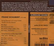 Franz Schubert (1797-1828): Streichquartette Vol.1, Super Audio CD