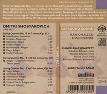 Dmitri Schostakowitsch (1906-1975): Sämtliche Streichquartette Vol.5 (Mandelring Quartett), Super Audio CD