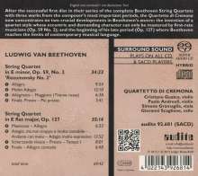 Ludwig van Beethoven (1770-1827): Sämtliche Streichquartette Vol.2, Super Audio CD