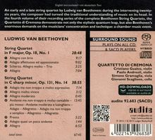 Ludwig van Beethoven (1770-1827): Sämtliche Streichquartette Vol.4, Super Audio CD
