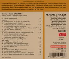 Georges Bizet (1838-1875): Carmen (Ausz.in dt.Spr.), CD