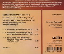 Robert Schumann (1810-1856): Orgelwerke, CD