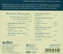 Thomas Horch - Recital Francaix, CD