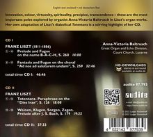 Franz Liszt (1811-1886): Orgelwerke "Liszt - The Organ Composer", 2 CDs